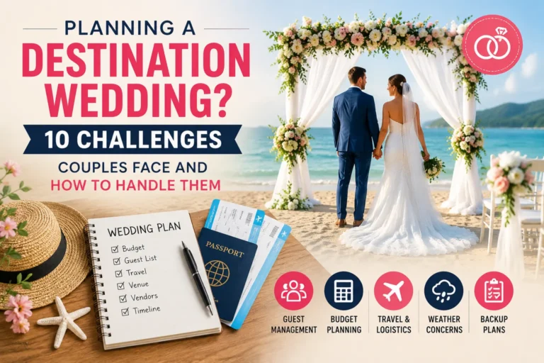 Planning a Destination Wedding? 10 Challenges Couples Face and How to Handle Them