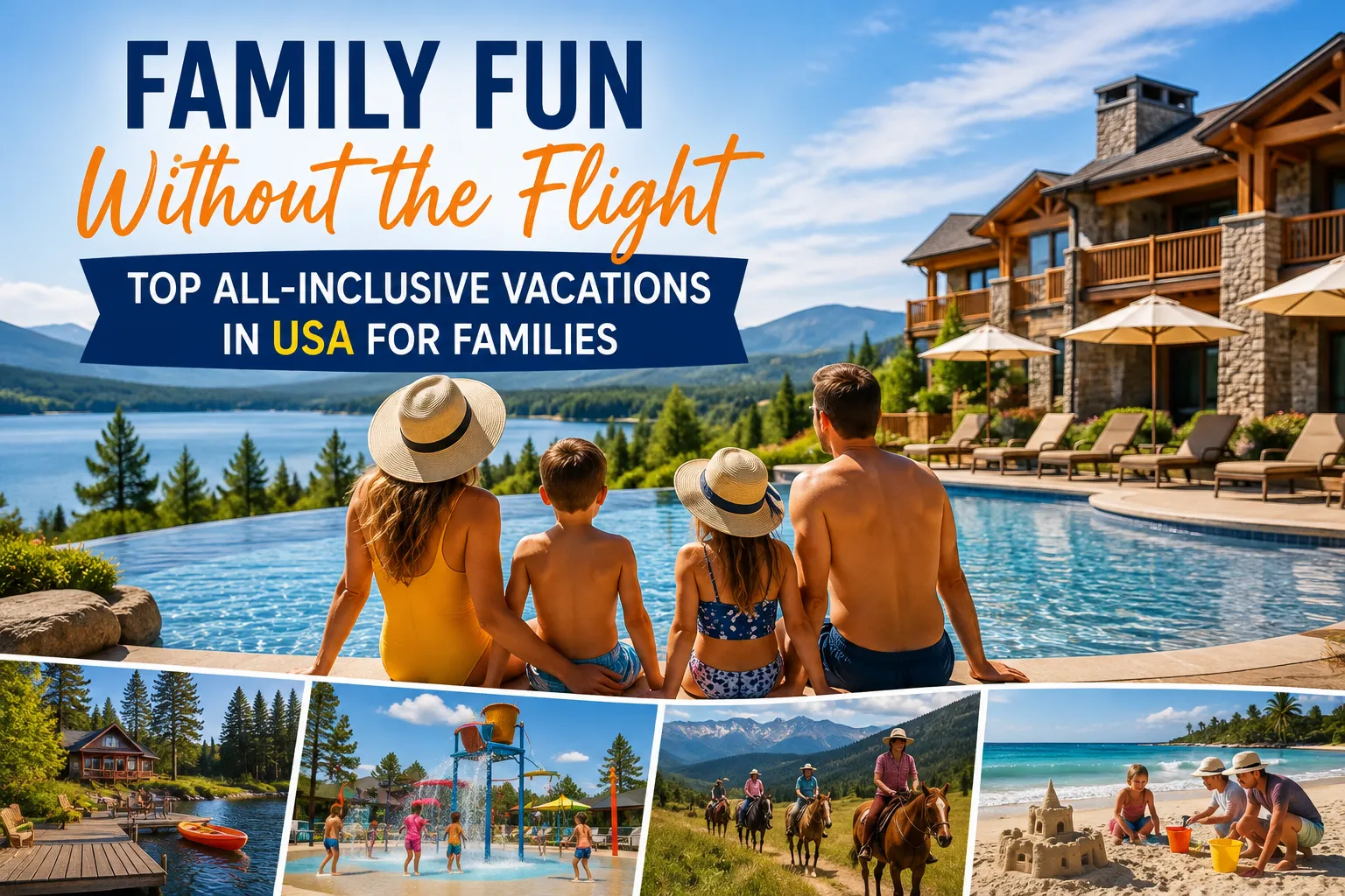Family Fun Without the Flight: Top All-Inclusive Vacations in USA for Families