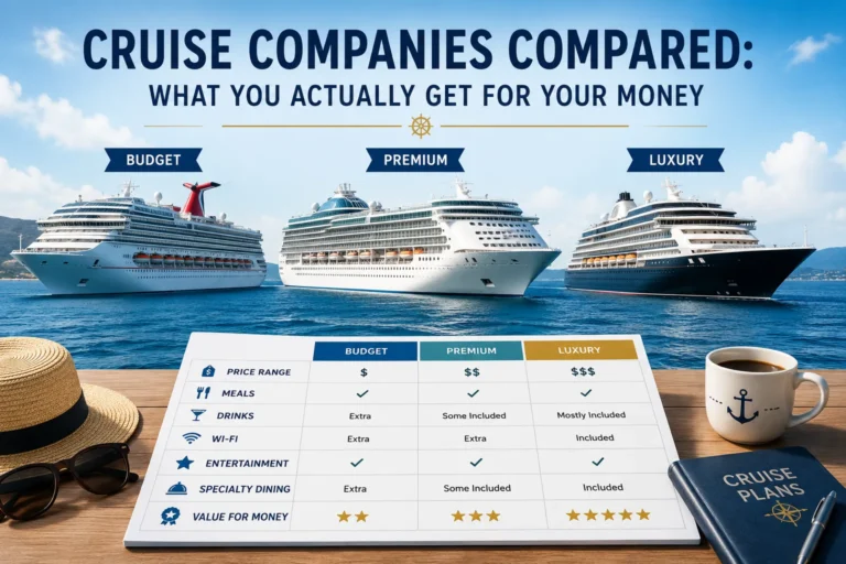 Cruise Companies Compared: What You Actually Get for Your Money